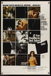 7d448 IF HE HOLLERS LET HIM GO 1sh '68 Charles Martin directed, Dana Wynter & Kevin McCarthy!