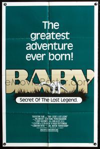 7e040 BABY 1sh '85 cool dinosaur adventure, secret of the lost legend!