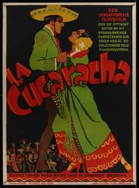 7g014 LA CUCARACHA Danish '34 great art of Mexican dancers Steffi Duna & Don Alvarado!