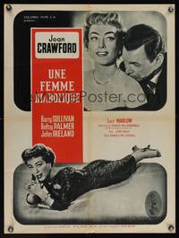 7g246 QUEEN BEE French 24x32 '55 different images of Joan Crawford close up & full-length!
