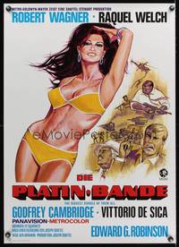 7g161 BIGGEST BUNDLE OF THEM ALL German '68 different art of sexy Raquel in bikini by Klaus Dill!