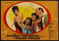 7g528 GYPSY Italian photobusta '62 c/u of Natalie Wood and with Rosalind Russell & Karl Malden!