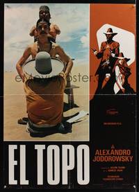 7g434 EL TOPO Italian lrg pbusta '74 Alejandro Jodorowsky Mexican bizarre cult classic!