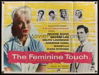 7h077 GENTLE TOUCH British quad '57 pretty nurse Belinda Lee, The Feminine Touch!