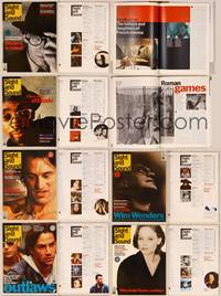 7j015 LOT OF 6 SIGHT & SOUND MAGAZINES #2 6 magazines '91-92 Spike Lee, David Cronenberg & more!