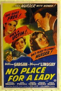 No Place For A Lady [1943]