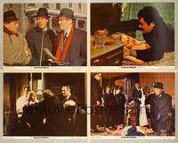 7m615 BOSTON STRANGLER 4 color 11x14 stills '68 Tony Curtis, Henry Fonda, he killed thirteen girls!