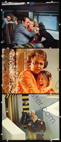 7m813 SWARM 3 color 11x14s '78 Olivia De Havilland, Slim Pickens & Fred MacMurray in peril!