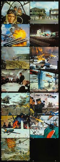 7m007 TORA TORA TORA 13 color Ital/Eng 11x14s '70 the incredible attack on Pearl Harbor!