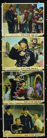 7m720 ON THE BEAT 4 Italy/Eng 1sh '62 Scotland Yard detective Norman Wisdom!