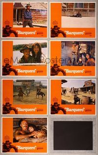 7m060 BARQUERO 7 LCs '70 Lee Van Cleef, Warren Oates, western gunslinger action!