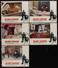 7m485 BLACK SAMSON 5 LCs '74 Charles Bail, Rockne Tarkinton, wild blaxploitation images!