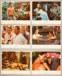 7m352 BOUNTY 6 LCs '84 Mel Gibson, Anthony Hopkins, Laurence Olivier, Mutiny on the Bounty!
