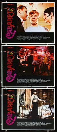 7m791 CABARET 3 LCs '72 singing & dancing Liza Minnelli in Nazi Germany, Michael York!