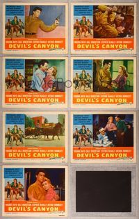 7m088 DEVIL'S CANYON 7 LCs '53 sexy Virginia Mayo, Dale Robertson!