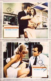 7m887 HAMMERHEAD 2 LCs '68 detective Vince Edwards & sexy Judy Geeson!