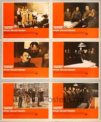 7m391 HITLER: THE LAST TEN DAYS 6 LCs '73 Alec Guinness as Adolf, Doris Kunstmann as Eva Braun!