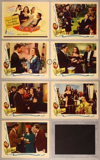 7m156 I'LL BE YOURS 7 LCs '46 many images of pretty Deanna Durbin!