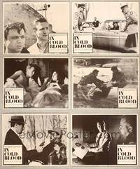 7m400 IN COLD BLOOD 6 LCs '68 Richard Brooks directed, Robert Blake, from Truman Capote novel!