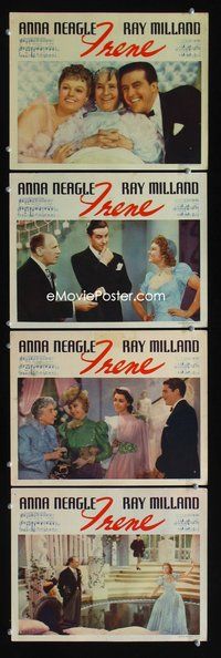 7m678 IRENE 4 LCs '40 pretty Anna Neagle & handsome young Ray Milland!