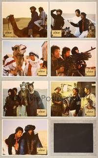 7m162 ISHTAR 7 LCs '87 wacky Warren Beatty & Dustin Hoffman in desert w/pretty Isabelle Adjani!