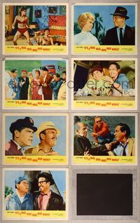 7m164 IT'S A MAD, MAD, MAD, MAD WORLD 7 LCs '64 Spencer Tracy, Mickey Rooney, Milton Berle!