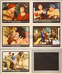 7m531 JUDITH 5 LCs '66 great images of sexiest Sophia Loren & Peter Finch!