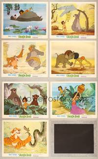 7m170 JUNGLE BOOK 7 LCs '67 Walt Disney cartoon classic, great images of characters!
