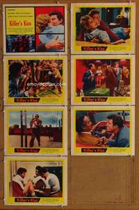 7m172 KILLER'S KISS 7 LCs '55 early Stanley Kubrick noir set in New York's Clip Joint Jungle!