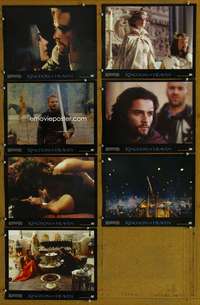 7m175 KINGDOM OF HEAVEN 7 LCs '05 Ridley Scott, Orlando Bloom, Liam Neeson, Eva Green!