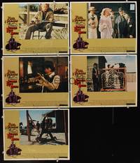 7m541 LIFE & TIMES OF JUDGE ROY BEAN 5 LCs '72 Huston, Paul Newman, Ava Gardner, Jacqueline Bisset!