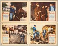 7m698 MAJOR DUNDEE 4 LCs '65 Sam Peckinpah, Charlton Heston, dramatic Civil War battle action!