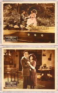 7m924 MAROONED HEARTS 2 LCs '20 Conway Tearle, Zena Keefe, early silent!