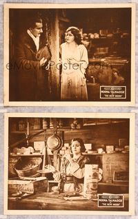 7m931 NEW MOON 2 LCs '19 great images of Norma Talmadge, early silent!