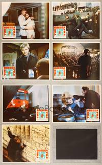 7m246 ODESSA FILE 7 LCs '74 great images of Jon Voight in action, Maximilian Schell