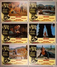 7m429 ONCE UPON A TIME IN THE WEST 6 LCs '68 Sergio Leone, Claudia Cardinale & Henry Fonda!