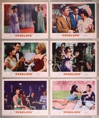 7m430 PENELOPE 6 LCs '66 great images of Natalie Wood in fancy dresses!