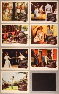 7m258 PICNIC 7 LCs '56 great images of William Holden & Kim Novak!