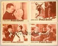 7m731 PUBLIC ENEMY 4 LCs R54 William Wellman directed classic, James Cagney & Jean Harlow!