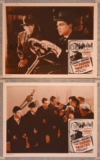 7m951 ROARING TWENTIES 2 LCs R56 prohibition, James Cagney, Humphrey Bogart!