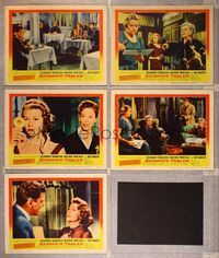 7m567 SEPARATE TABLES 5 LCs '58 Burt Lancaster desperately & violently craves Rita Hayworth!