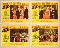 7m739 SINGIN' IN THE RAIN 4 LCs '52 Gene Kelly, Donald O'Connor, Debbie Reynolds, classic musical!