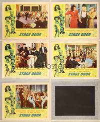 7m574 STAGE DOOR 5 LCs R53 Katharine Hepburn, Ginger Rogers, Adolphe Menjou, Ann Miller!