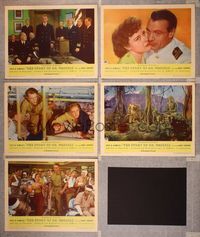 7m578 STORY OF DR. WASSELL 5 LCs '44 close up of soldier Gary Cooper, Laraine Day, Cecil B. DeMille