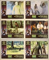 7m450 SWAMP THING 6 LCs '82 Wes Craven, Richard Hescox border art of monster & Adrienne Barbeau!