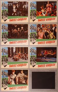 7m286 SWEET CHARITY 7 LCs '69 Bob Fosse musical starring Shirley MacLaine!