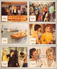 7m456 THERE'S A GIRL IN MY SOUP 6 LCs '71 wacky Peter Sellers w/pretty Goldie Hawn!