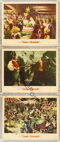 7m815 TOM THUMB 3 LCs '58 George Pal directed, Alan Young, Terry-Thomas!
