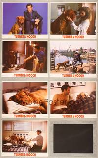 7m320 TURNER & HOOCH 7 LCs '89 great images of Tom Hanks and grungy dog!