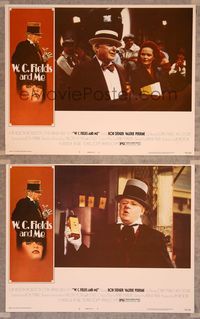 7m988 W.C. FIELDS & ME 2 LCs '76 Rod Steiger, biography, great border artwork holding cocktail!